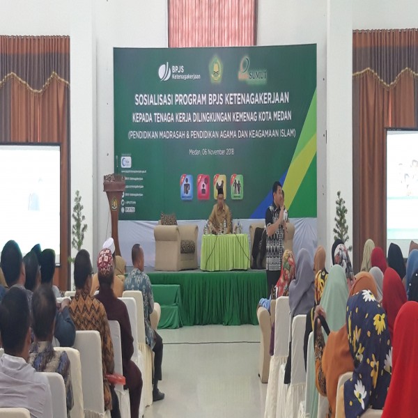 Sosialisasi Program BPJS Ketenagakerjaan di Lingkungan Madrasah Kota Medan